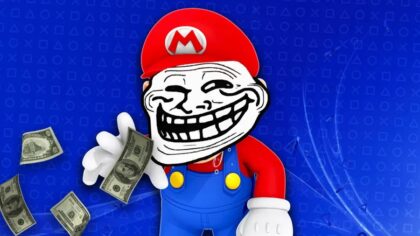 Mario Troll PlayStation