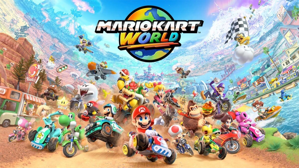 mario kart world