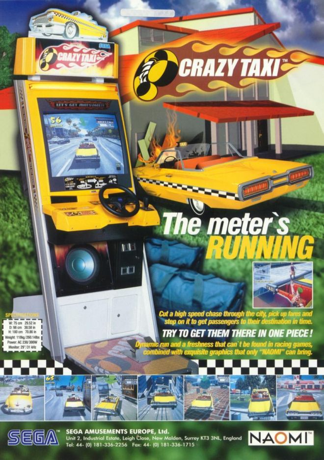 Crazy Taxi Hey Hey Hey It S Time To Make Some Craaazzzy Money Zesavage S Blog