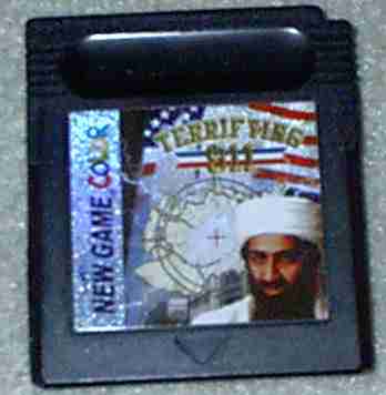 Robert Cop Presente Ben Laden Sur Gameboy Color 5 Minutes Douche Comprise